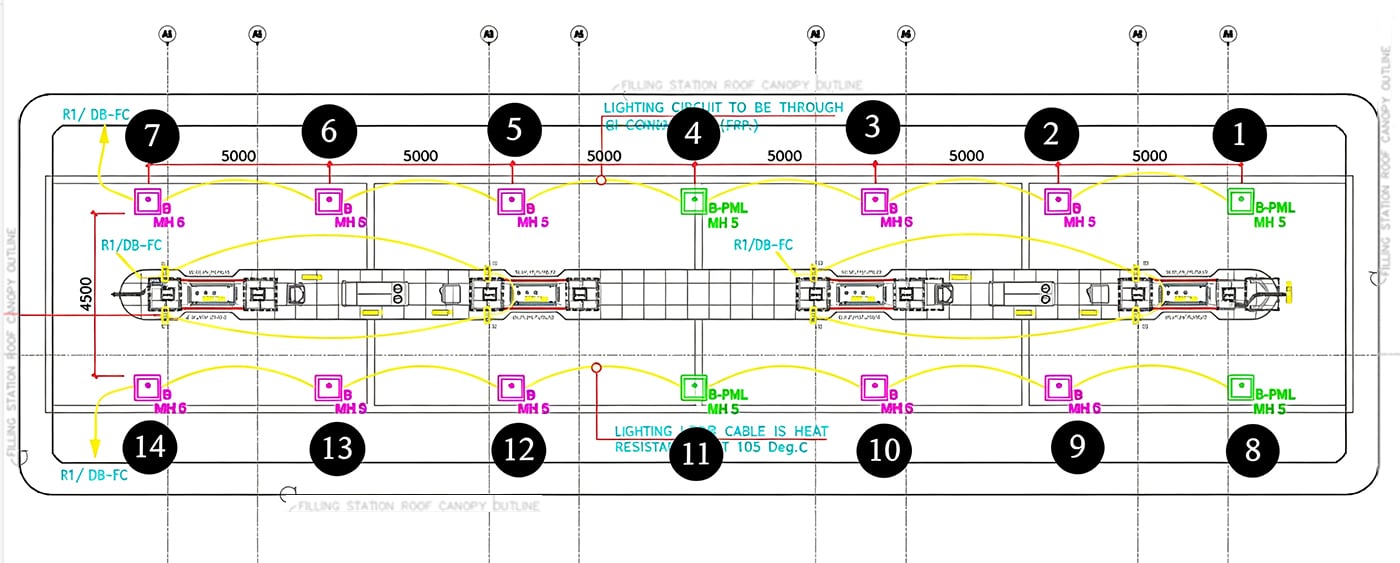 Smart motion sensor wired master-slave