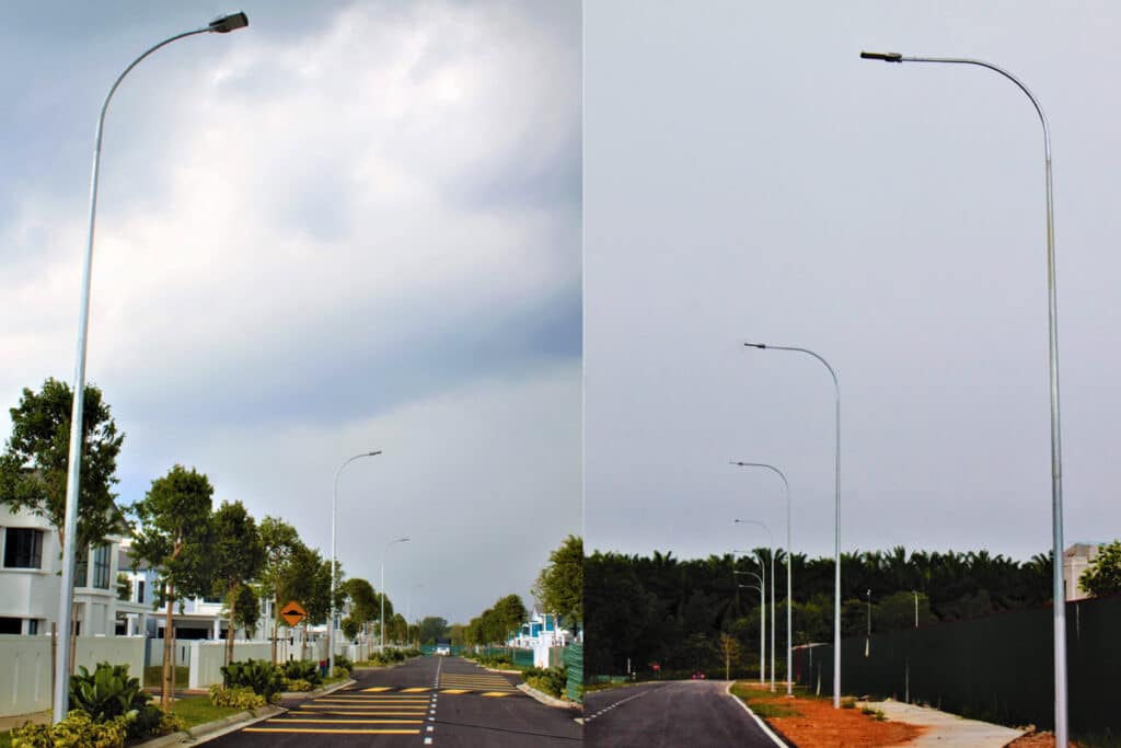Series H Modular LED streetlights for Residential Driveway Lighting-4