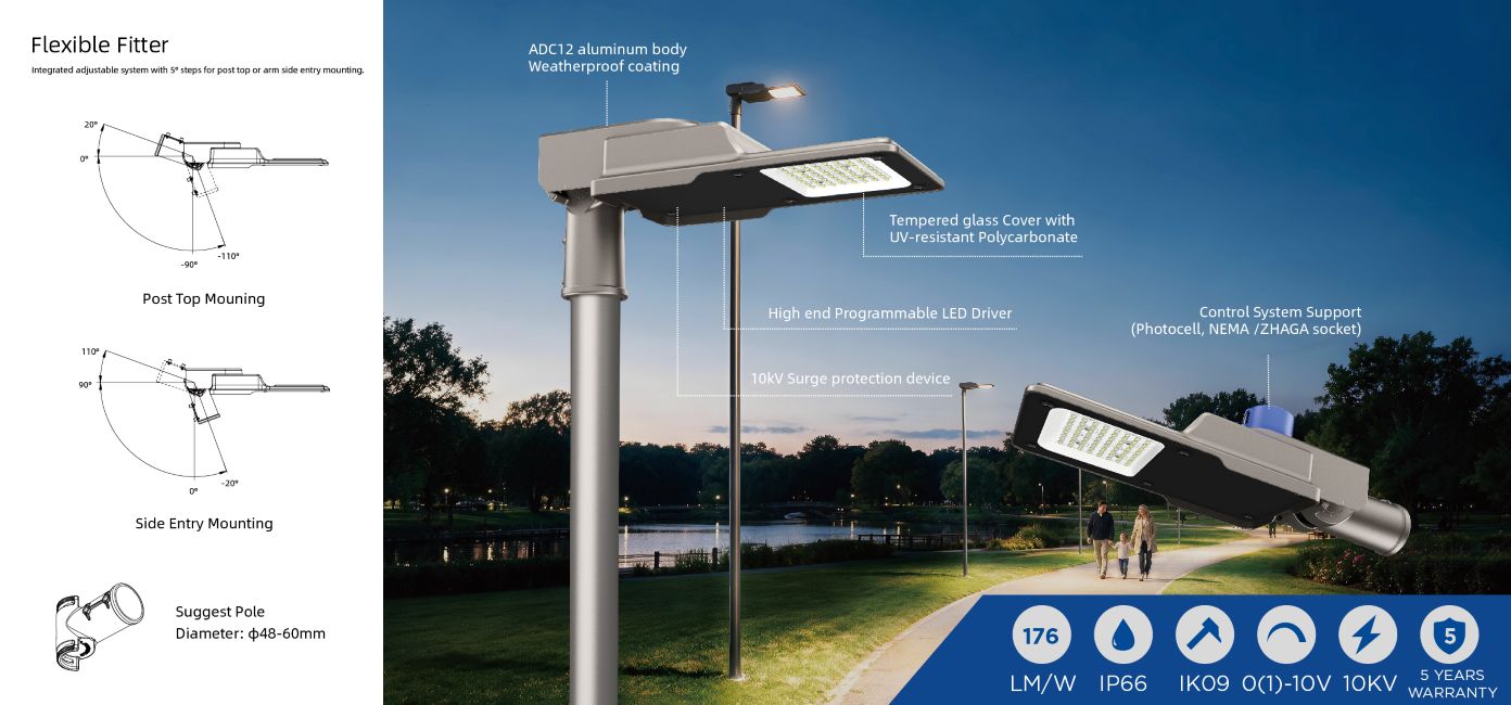 Lumio Modern Street Light